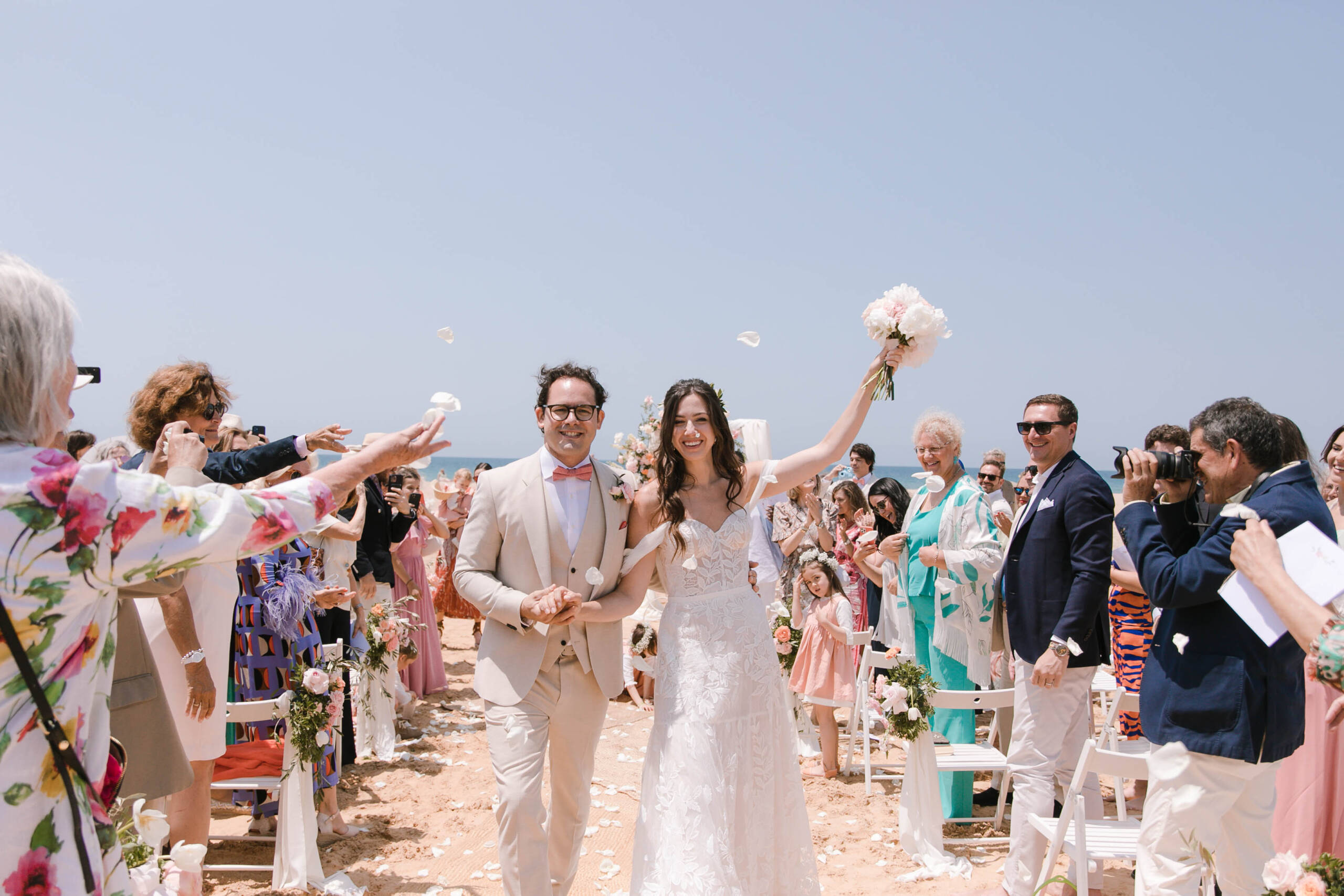 foto de boda en la playa la barrosa por issa leal